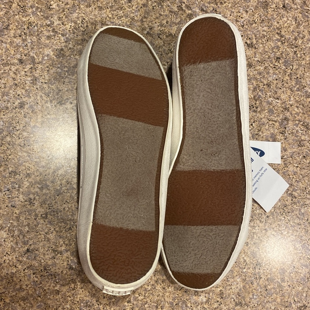 NWT Old Navy Black White Shoes Court Sneakers Memory Foam 9 26 260/83 - Picture 9 of 17